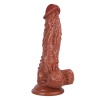 Sex Shop Özel 18.5 Cm Kahverengi Dildo