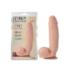 Sensualism 21 Cm Kıkırdaklı Gerçekçi Dildo