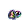 Rainbow Heart Gem Plug S