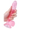 19 Cm Boyunda Pembe Dildo