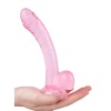 19 Cm Boyunda Pembe Dildo