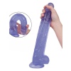 34.5 Cm Mavi Büyük Dildo