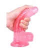 Popüler 18 Cm Pembe Dildo