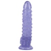 24 Cm Özel Üretim Mor Dildo
