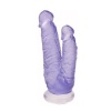 Seks Shop 19 Cm Mor Çiftli Penis