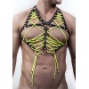Seksi Erkek Üst Lastik Harness