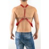 Deri Erkek Harness Pantolon Aksesuar Göğüs Erkek Harness