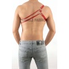 Erkek Deri Omuz Harness Tek Omuz Harness