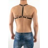 Göğüs Üzeri Lastik Harness Seksi Gay İç Giyim