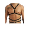 Errek Göğüs Kemer Deri Erkek Fantezi Giyim Şık Deri Kemer