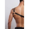 Omuz Detaylı Şık Erkek Göğüs Harness