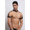 Kol Boyun Ve Omuz Detaylı Şık Harness Erkek Partywear