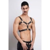 Erkek Deri Göğüs Harness Erkek Parti Akseuar Partywear