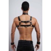 Gay Fantazi Giyim Partywear Tecnowear Göğüs Harness