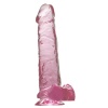 Şeffaf 20 Cm Jel Dildo
