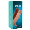 Spike Set Testis Halkalı Tırtıklı Penis Kılıfı