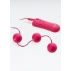 Pembe Triple Power Balls Anal Vajinal Top