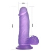 Jel Dokulu Dildo Penis 15.5 Cm