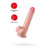 Kıkırdaklı Deri Katmanlı My Darling 22 Cm Dildo