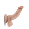 Dickdo Gerçekçi Eğik Dildo Penis 18 Cm
