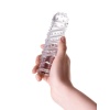 Sex Shop Tırtıklı Şeffaf Penis Kılıfı 15,3 cm