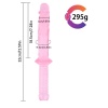 Sex Shop 32 cm Pembe Realistik Kılıç Dildo