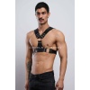 Erkek Göğüs Deri Harness Clubwear Partyear