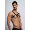 Erkek Deri Göğüs Harness Erkek Deri İç Giyim Fantezi Giyim