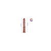 Seks Shop 34 cm Kahverengi Realistik Kılıç Dildo