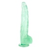 Sex Shop 33 cm Yeşil Realistik Dildo