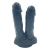 Seks Shop 21cm Siyah Çiftli Dildo