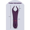 Censan 3u 1 Arada Güçlü Meme, Vajina, Klitoris Stimülatörü, Çiftler için Vibratör