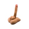 Censan Ultra Gerçekçi Büyük Penisli Anal ve Dildo Özellikli Yarım Vücut Mastürbatör