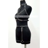 Fantazi İç Giyim Zincirli Erotik Harness Takım - APFT1081