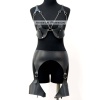 Erotik Deri Jartiyer Harness Takım, Kadın Fantezi İç Giyim - APFT1220