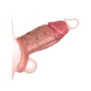 Censan Dolgulu Testis Geçmeli Ucu Açık Penis Kılıfı Model no: S8103
