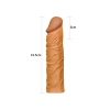 Censan Add 2 Pleasure X Tender Penis Sleeve Brown