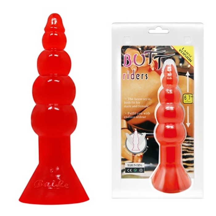 Yumuşak Dokulu Boğumlu Anal Plug