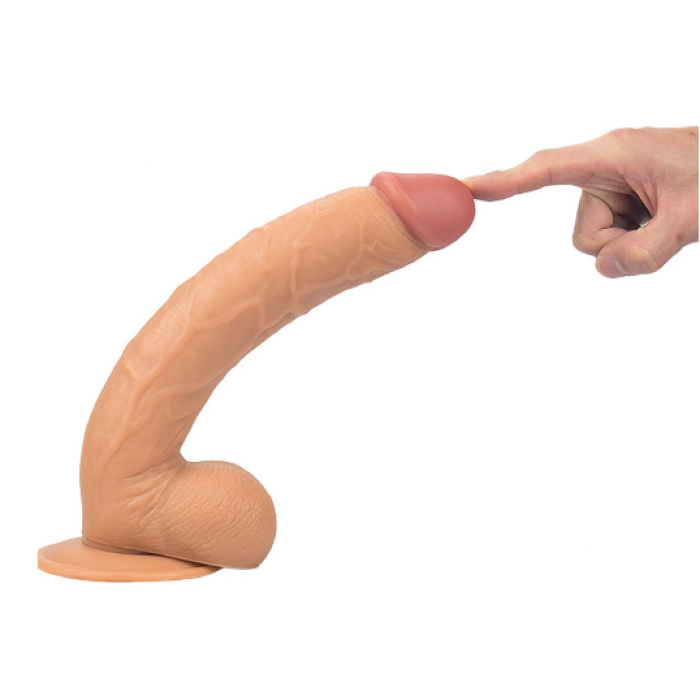 28 Cm Realistik Penis Gerçekci Dev Dildo