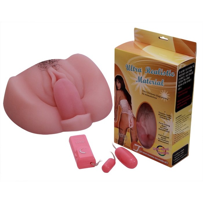 Ultra Realistic Dilli Hassas Dokulu Ve Titreşimli Vajina