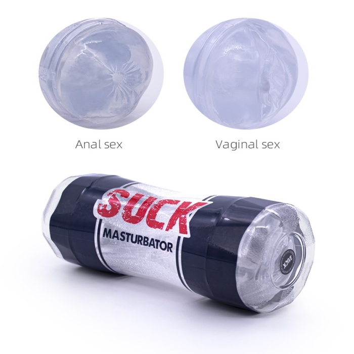 Anal Ve Vajinal Çift Taraflı Silikon Mastürbatör