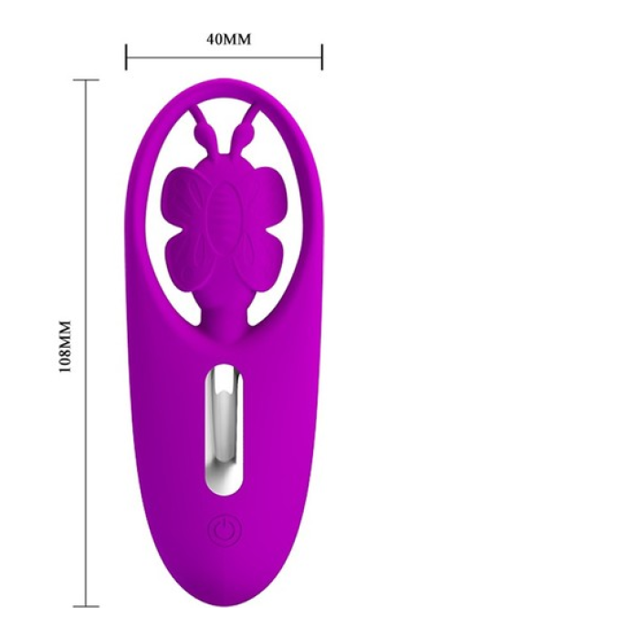 Giyilebilir Kelebek Külot Vibratör 12 Titreşimli Usb Şarjlı