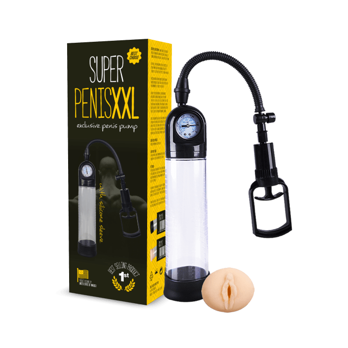 Basınç Göstergeli Penis Geliştirici Pompa