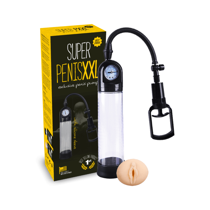 Basınç Göstergeli Penis Geliştirici Pompa