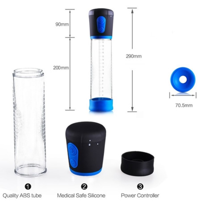 Otomatik Vakumlu Süper Penis Geliştirme Pompası