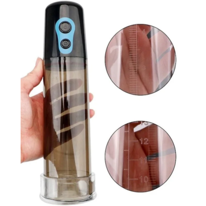 Otomatik Vakumlu Kaliteli 17 Cm Penis Pompası