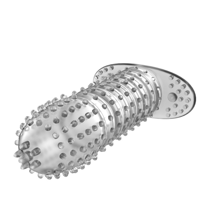 Silikon Penis Kılıfı Uzatmalı Prezervatif Klitoris Temaslı Dildo