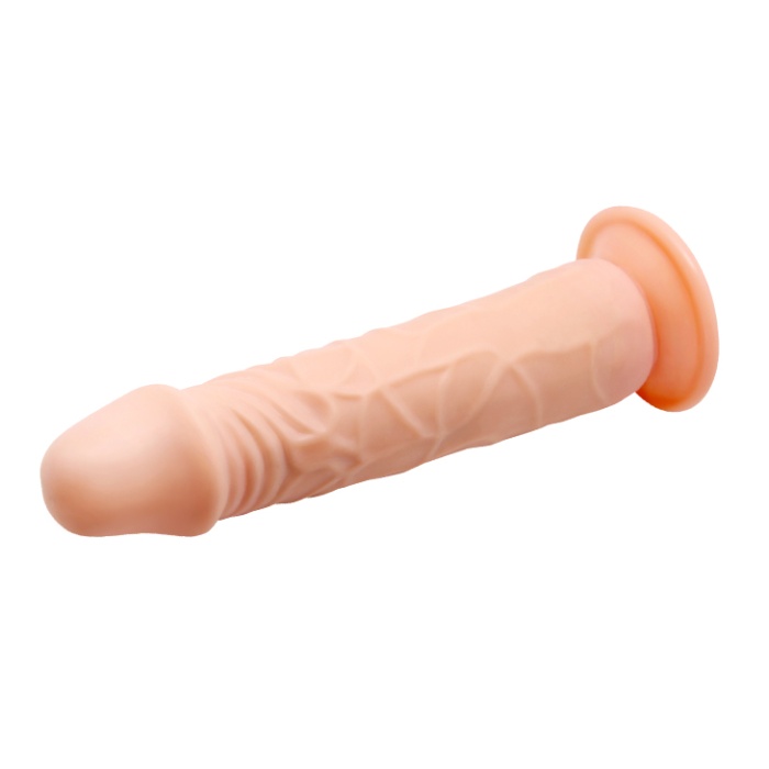 Güçlü Vantuzlu Damarlı Soft Realistik Penis Anal Dildo Vibratör
