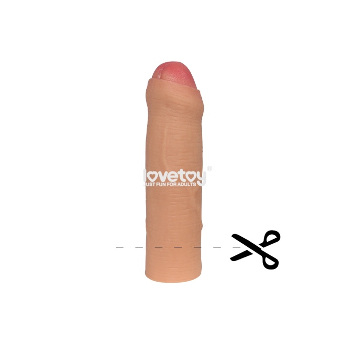 Dolgulu Sünnetsiz Özel Penis Kılıfı