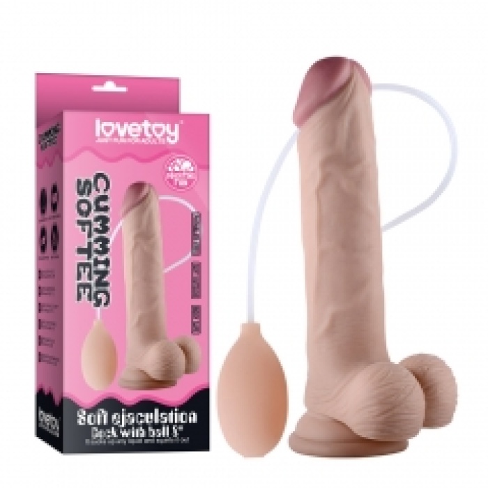 Boşalma Özellikli 20 Cm Damarlı ve Testisli Penis